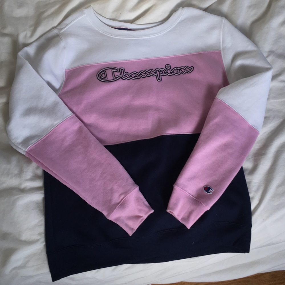 Champion Tri Color Sweatshirt